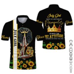 Custom July Girl 3D Hoodie - photo 2