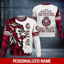 Personalized July Guy 3D Printed Shirt - photo 4