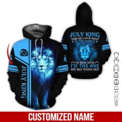 Custom July King 3D Hoodie - photo 5
