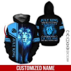 Custom July King 3D Hoodie - photo 6