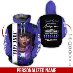 Custom June 3D Hoodie - photo 5