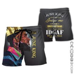 Custom June King 3D Hoodie - photo 7