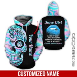 Custom June Girl 3D Hoodie - photo 5