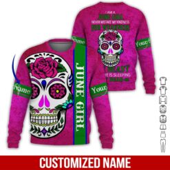 Custom June Girl 3D Hoodie - photo 4