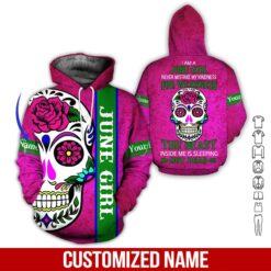 Custom June Girl 3D Hoodie - photo 5