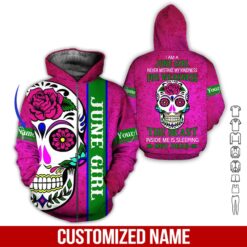 Custom June Girl 3D Hoodie - photo 6