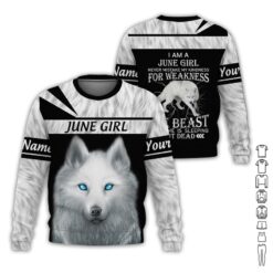 Custom June Girl 3D Hoodie - photo 4