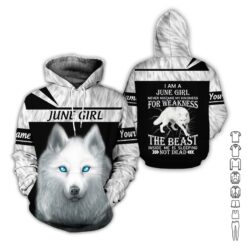 Custom June Girl 3D Hoodie - photo 5