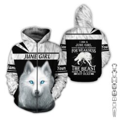 Custom June Girl 3D Hoodie - photo 6