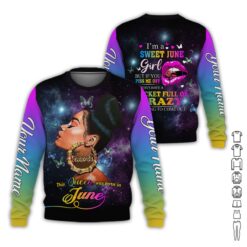 Custom June Girl 3D Hoodie - photo 4