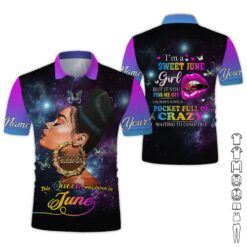 Custom June Girl 3D Hoodie - photo 2