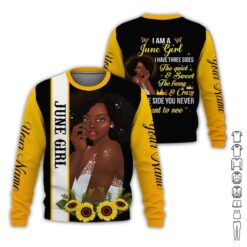 Custom June Girl 3D Hoodie - photo 4