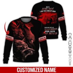 Custom June Guy 3D Hoodie - photo 4