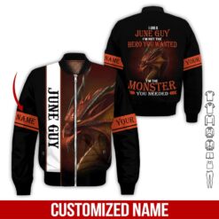 Custom June Guy 3D Hoodie - photo 9
