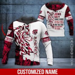 Custom June Guy 3D Hoodie - photo 5