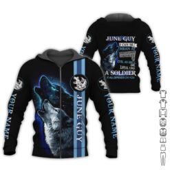 Custom June Guy 3D Hoodie - photo 6