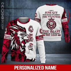 Custom June Guy 3D Hoodie - photo 4
