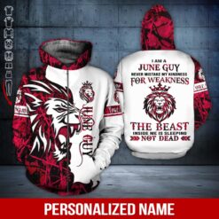 Custom June Guy 3D Hoodie - photo 6