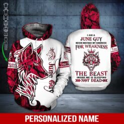 Custom June Guy 3D Hoodie - photo 5