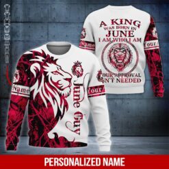 Custom June Guy 3D Hoodie - photo 4