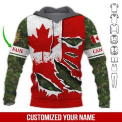 Custom Love Canada Hoodie - photo 5