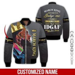 Custom March King 3D Hoodie - photo 9