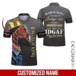 Custom March King 3D Hoodie - photo 2