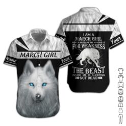 Custom March Girl 3D Hoodie - photo 3