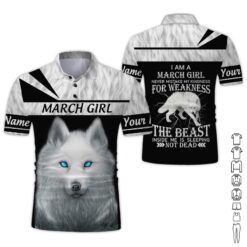 Custom March Girl 3D Hoodie - photo 2