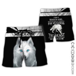 Custom March Girl 3D Hoodie - photo 7