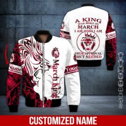 Custom March King 3D Hoodie - photo 9