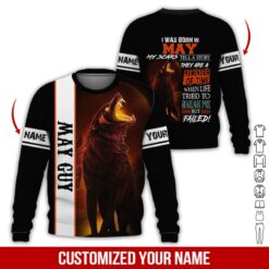 Custom May 3D Hoodie - photo 4