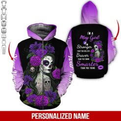 Custom May Girl 3D Hoodie - photo 6