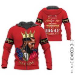Custom May King 3D Hoodie - photo 6