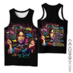 Custom May Girl 3D Hoodie - photo 8