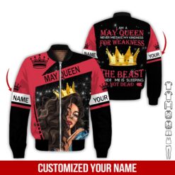 Custom May Girl 3D Hoodie - photo 9