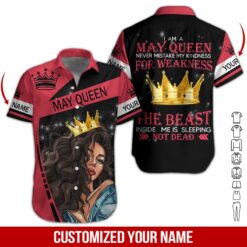 Custom May Girl 3D Hoodie - photo 3