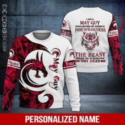 Custom May Guy 3D Hoodie - photo 4
