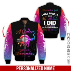 Custom November 3D Hoodie - photo 9