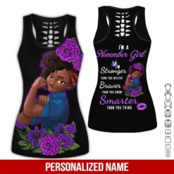 Custom November Girl 3D Hoodie - photo 11