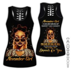 Custom November Girl 3D Hoodie - photo 11
