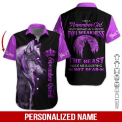 Custom November Girl Hoodie - photo 3