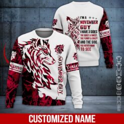 Custom November Guy 3D Hoodie - photo 4