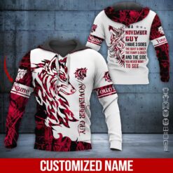 Custom November Guy 3D Hoodie - photo 5