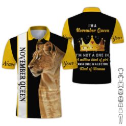 Custom November Queen 3D Hoodie - photo 2