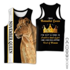 Custom November Queen 3D Hoodie - photo 8