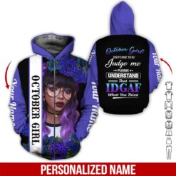 Custom October 3D Hoodie - photo 6