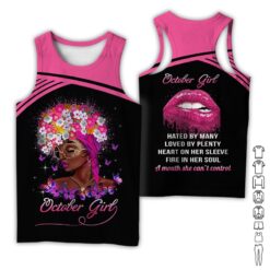 Custom October Girl 3D Hoodie - photo 8