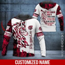 Custom October Guy 3D Hoodie - photo 5