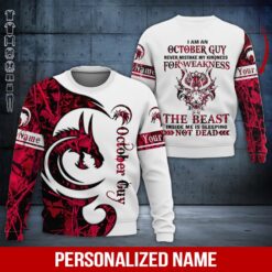 Custom October Guy 3D Hoodie - photo 4